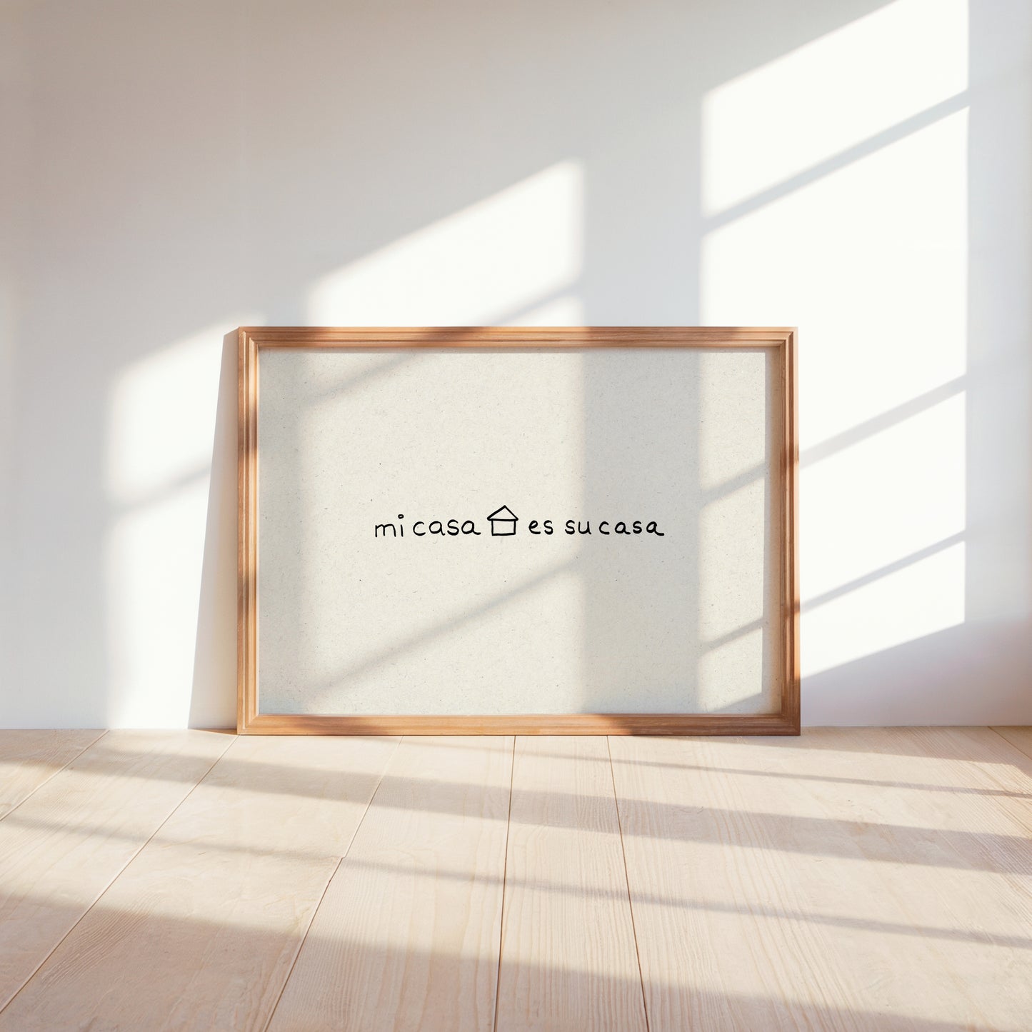 mi casa es su casa printable wall art