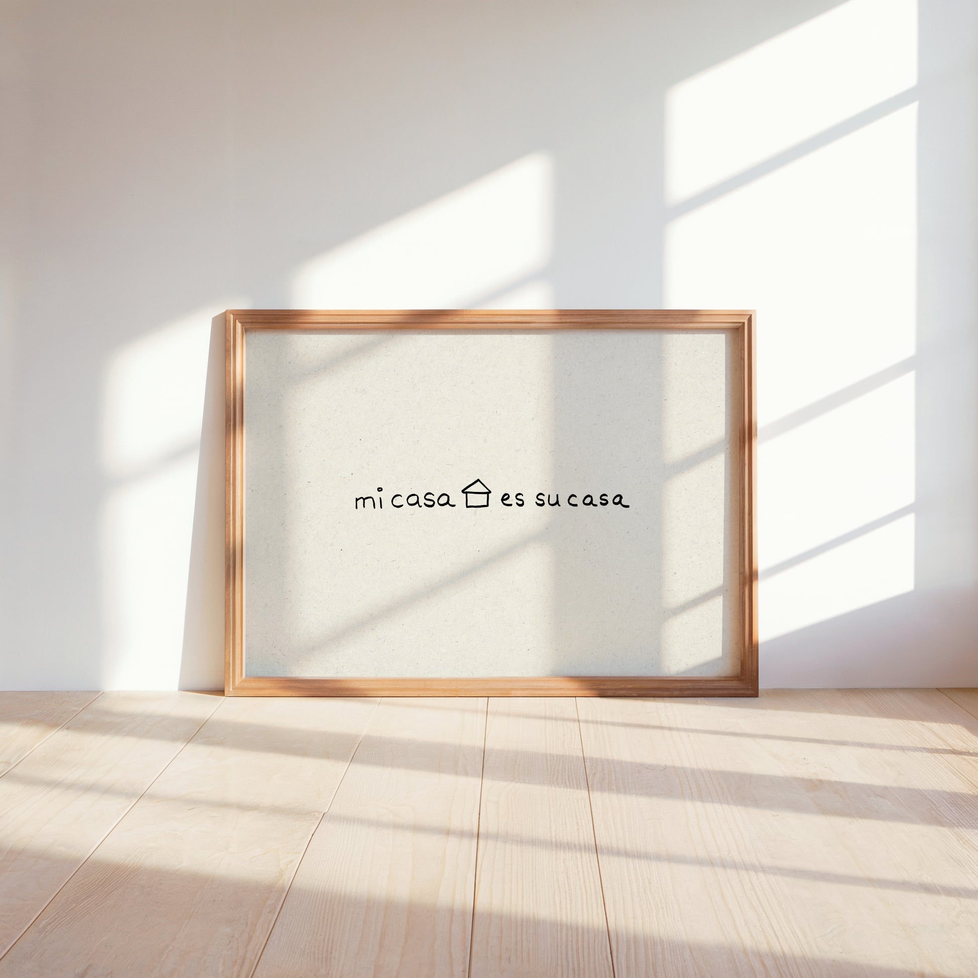 mi casa es su casa printable wall art